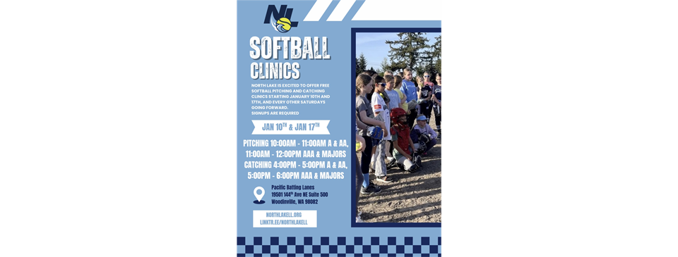Free Softball Pitching and Catching Clinic